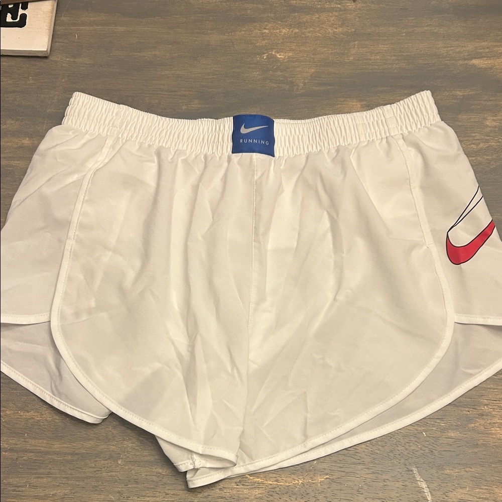 Nike Women's White Athletic Shorts
